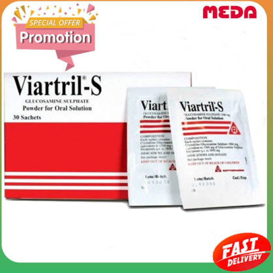 Viartril S Mg Powder Oral Glucosamine Sachets